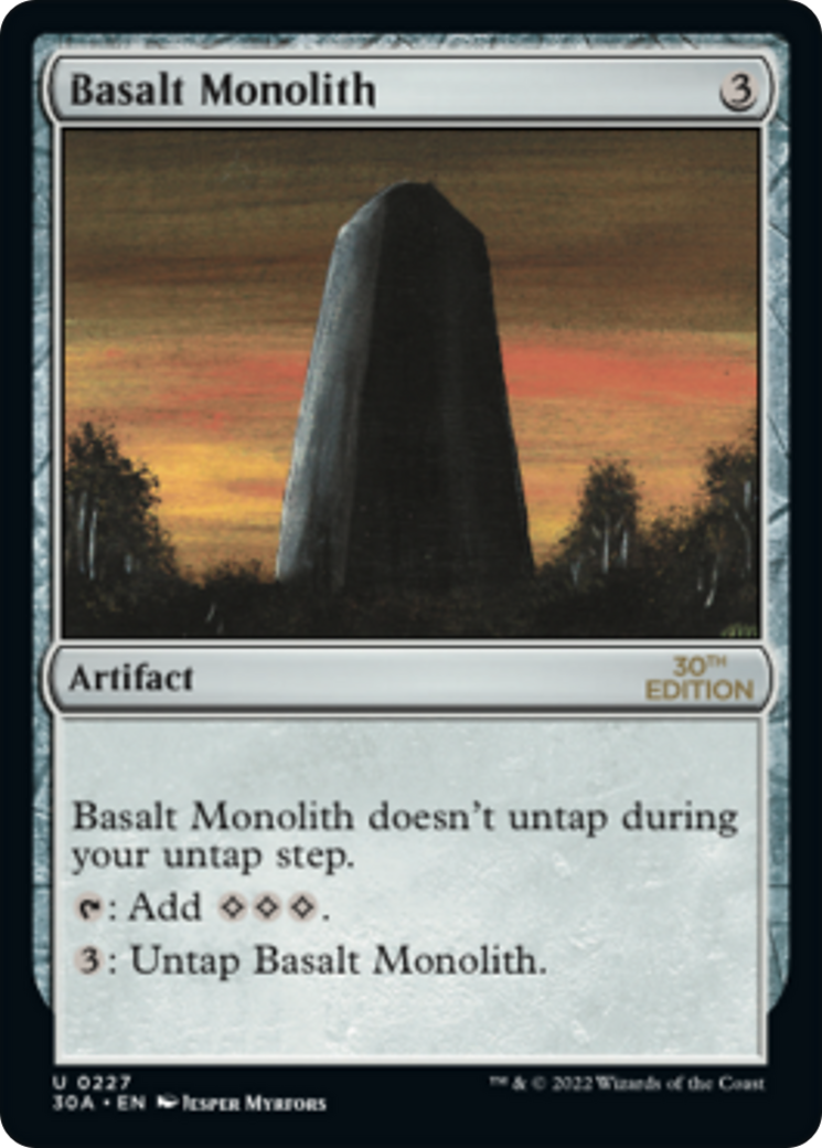 Basalt Monolith (Modern Frame)