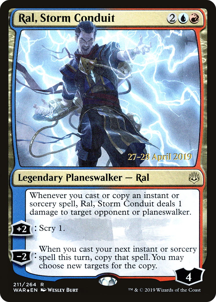 Ral, Storm Conduit (211) (Prerelease) - Foil