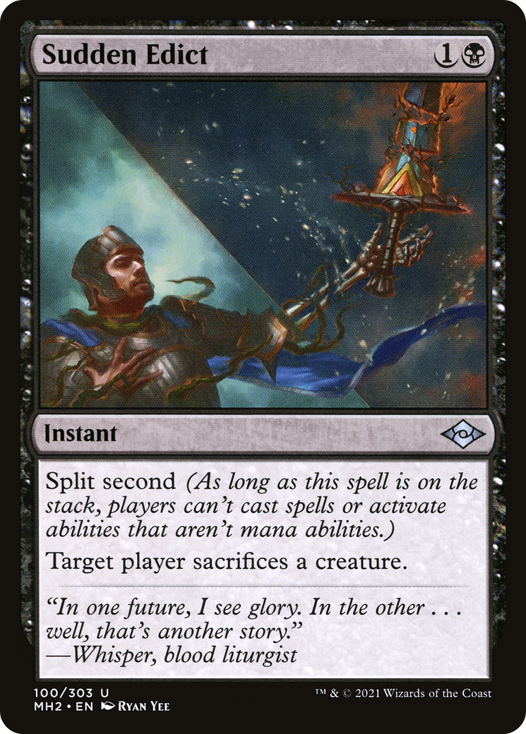 Sudden Edict - Foil
