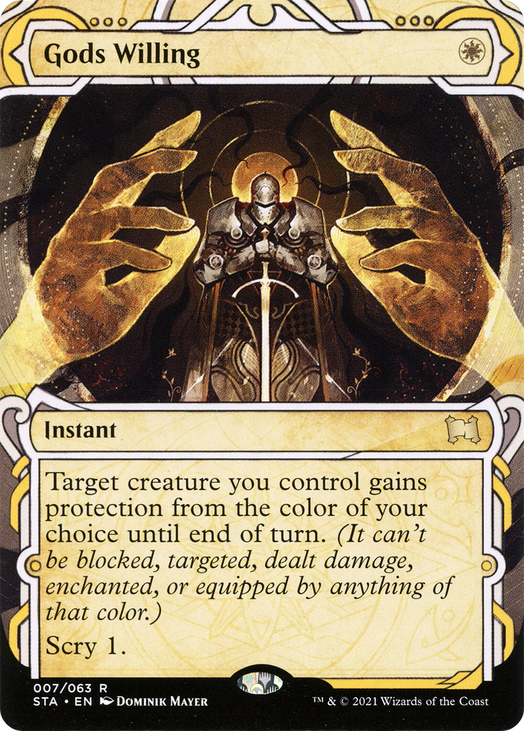 Gods Willing (007) - Foil Etched