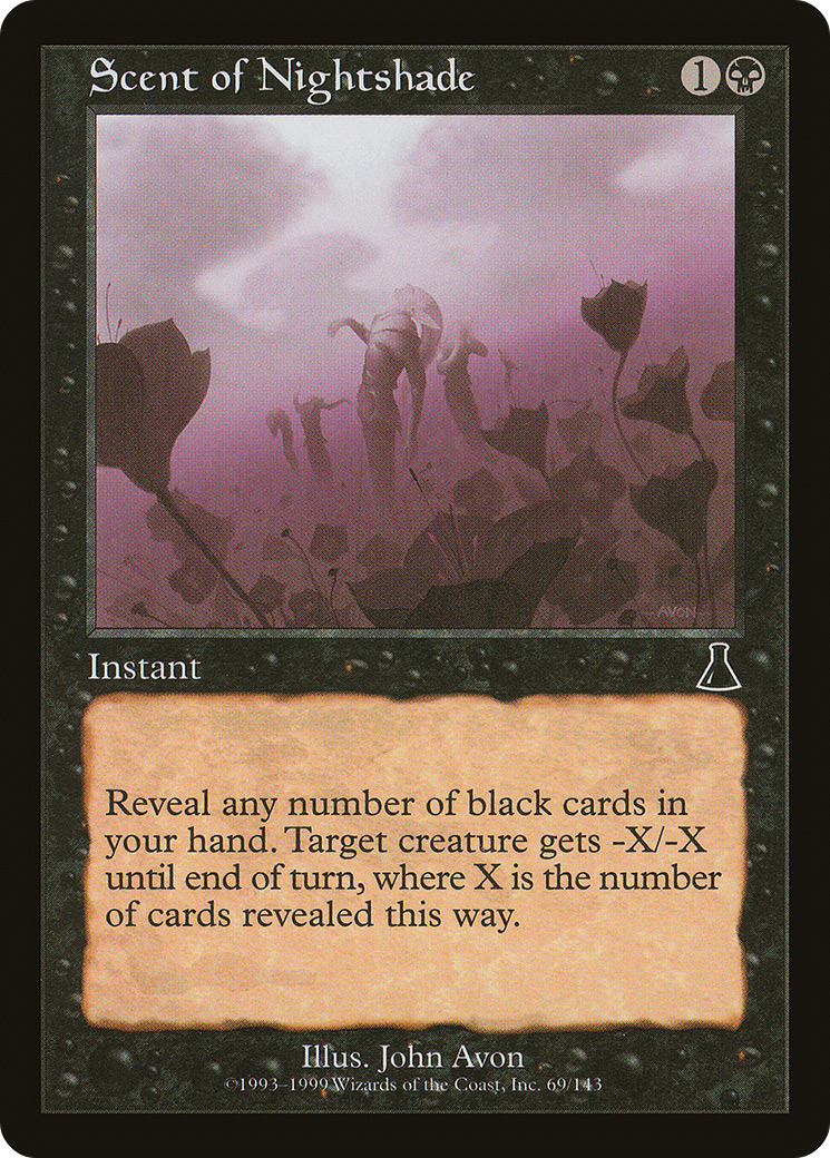 Scent of Nightshade - Foil