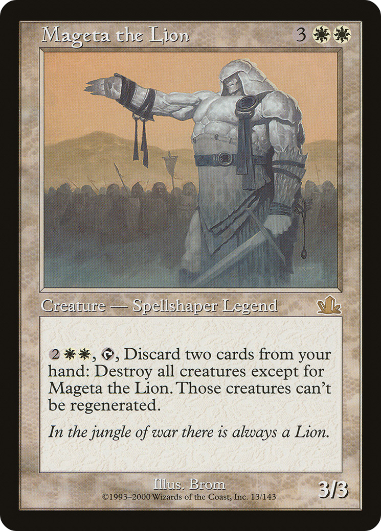 Mageta the Lion - Foil