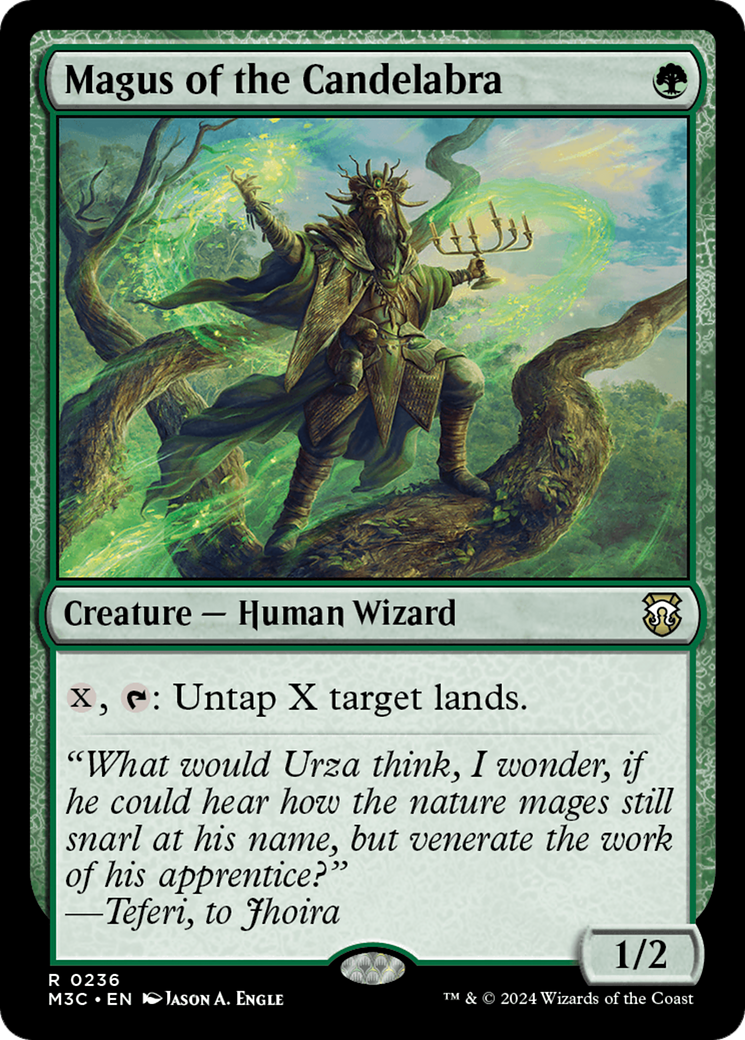 Magus of the Candelabra - Ripple Foil