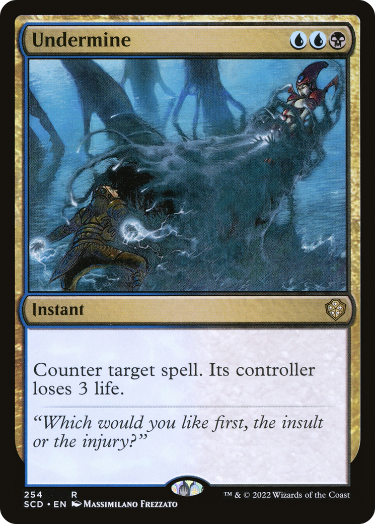Undermine