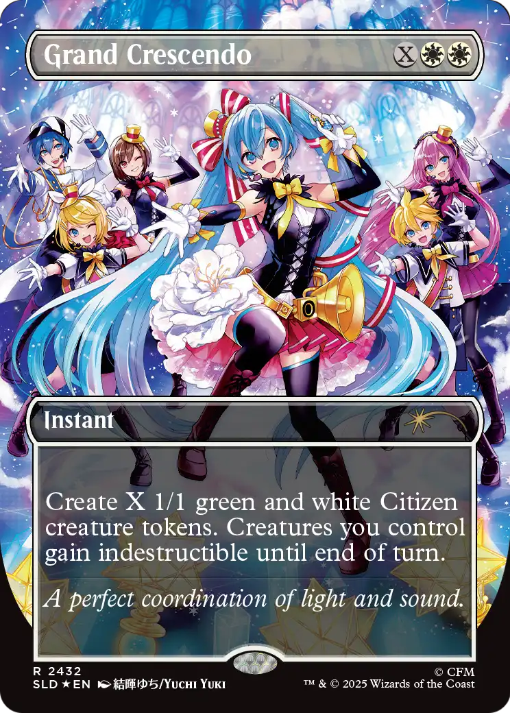 Grand Crescendo (2432) (Borderless) (SLD) - Foil