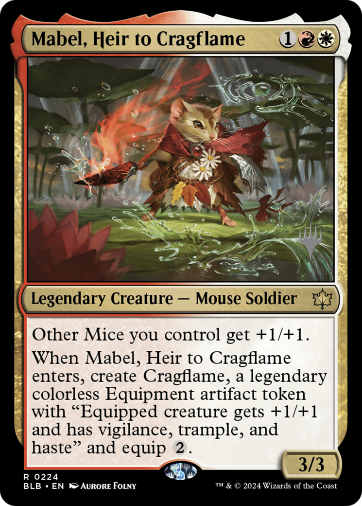 Mabel, Heir to Cragflame (0224) (Promo Pack) - Foil