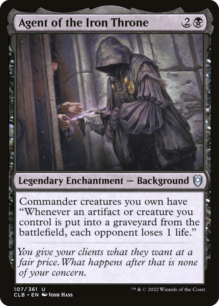 Agent of the Iron Throne - Foil