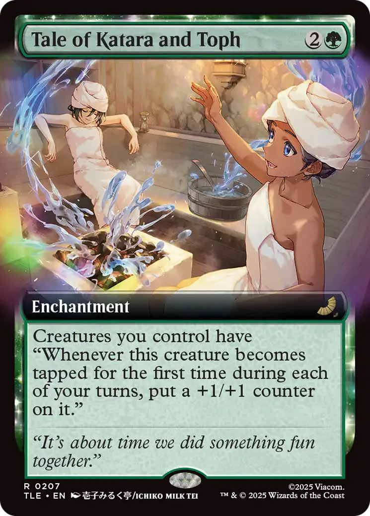 Tale of Katara and Toph (0207) (Extended Art) - Foil tle
