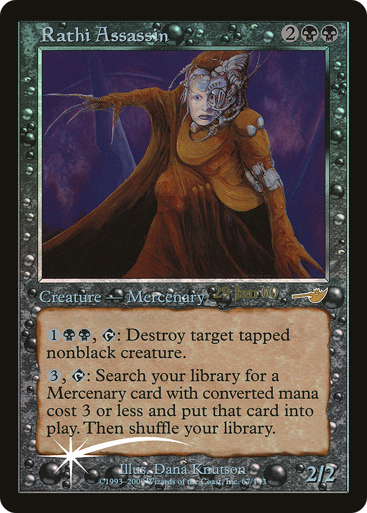 Rathi Assassin (067) (Prerelease) - Foil