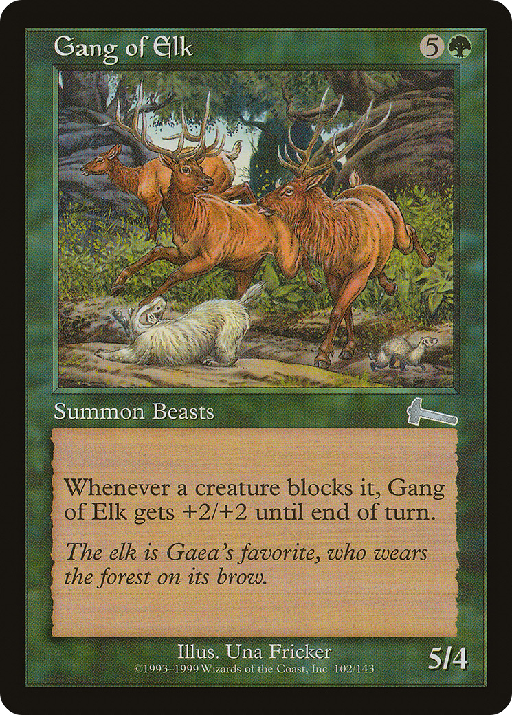 Gang of Elk - Foil