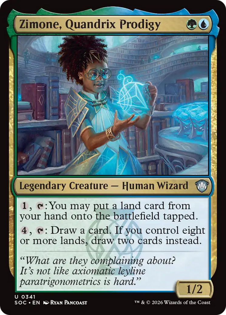 Zimone, Quandrix Prodigy (SOC)