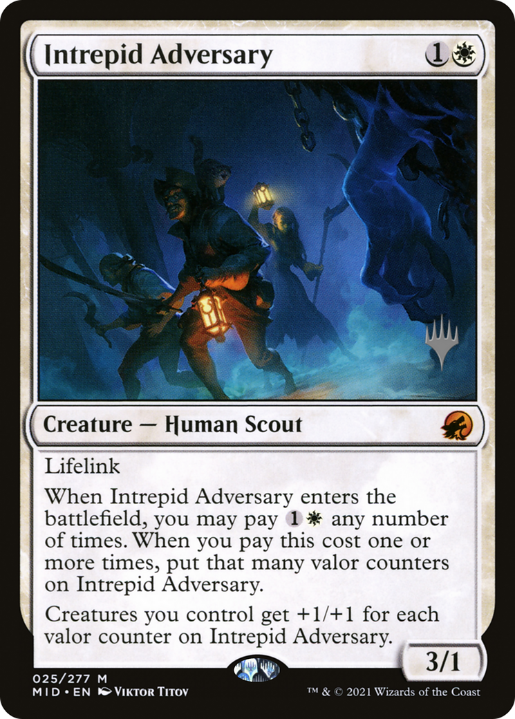 Intrepid Adversary (025) (Promo Pack)