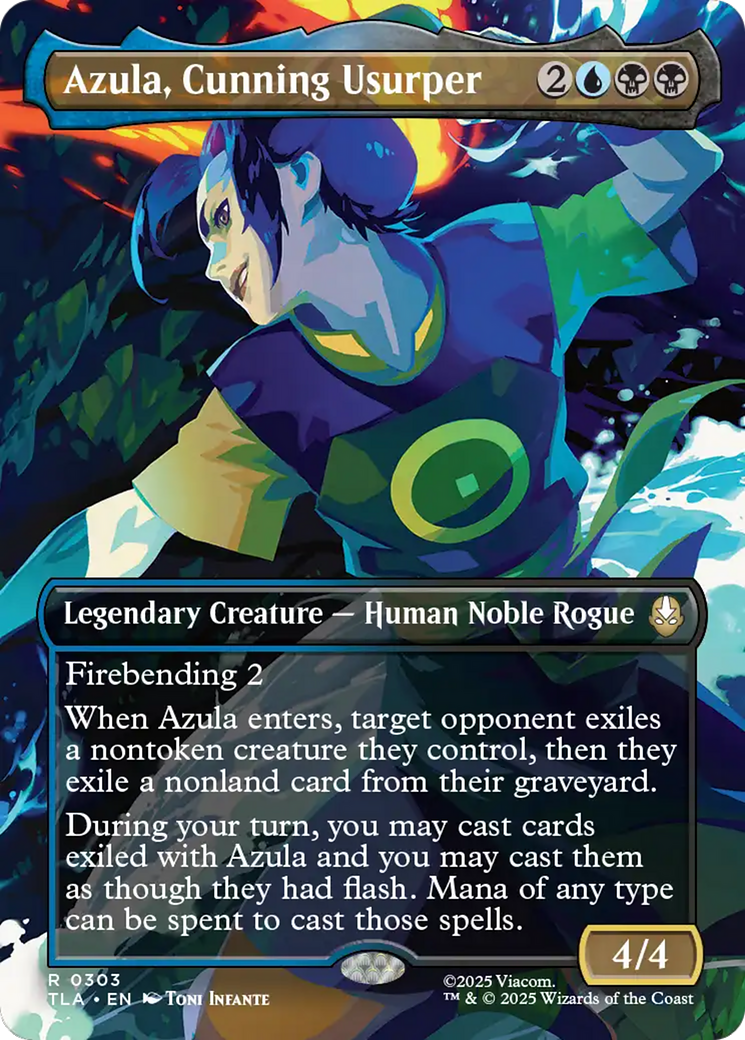 Azula, Cunning Usurper (0303) (Borderless) tla