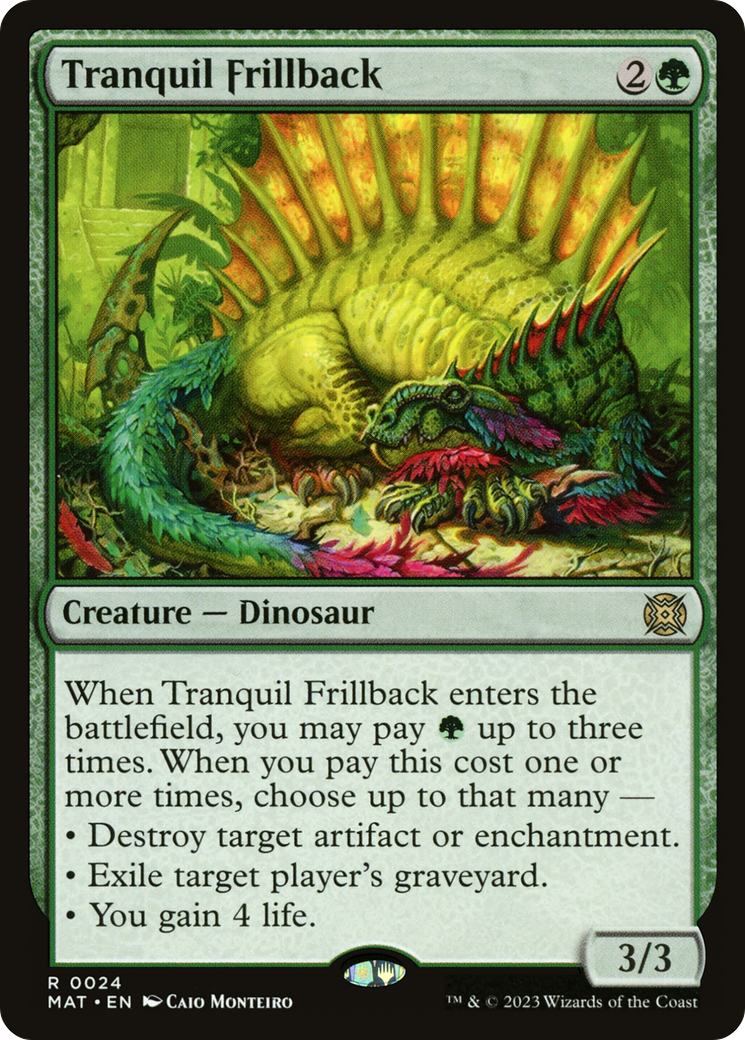 Tranquil Frillback - Foil
