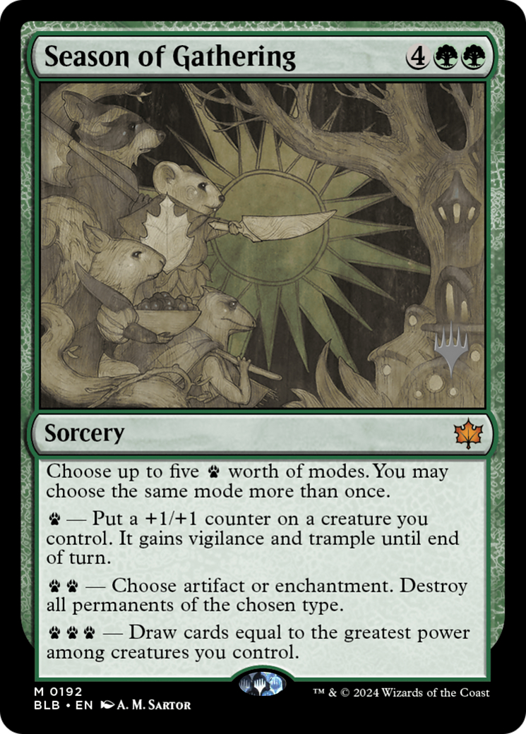 Season of Gathering (0192) (Promo Pack)