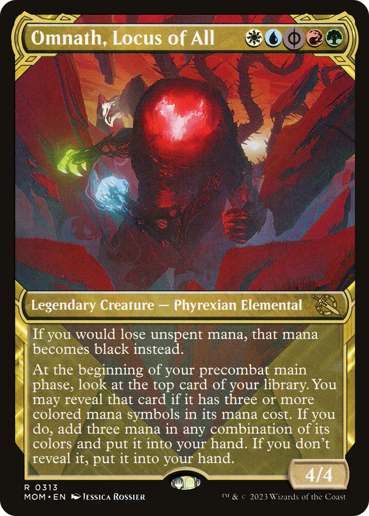 Omnath, Locus of All (0313) (Showcase) - Foil