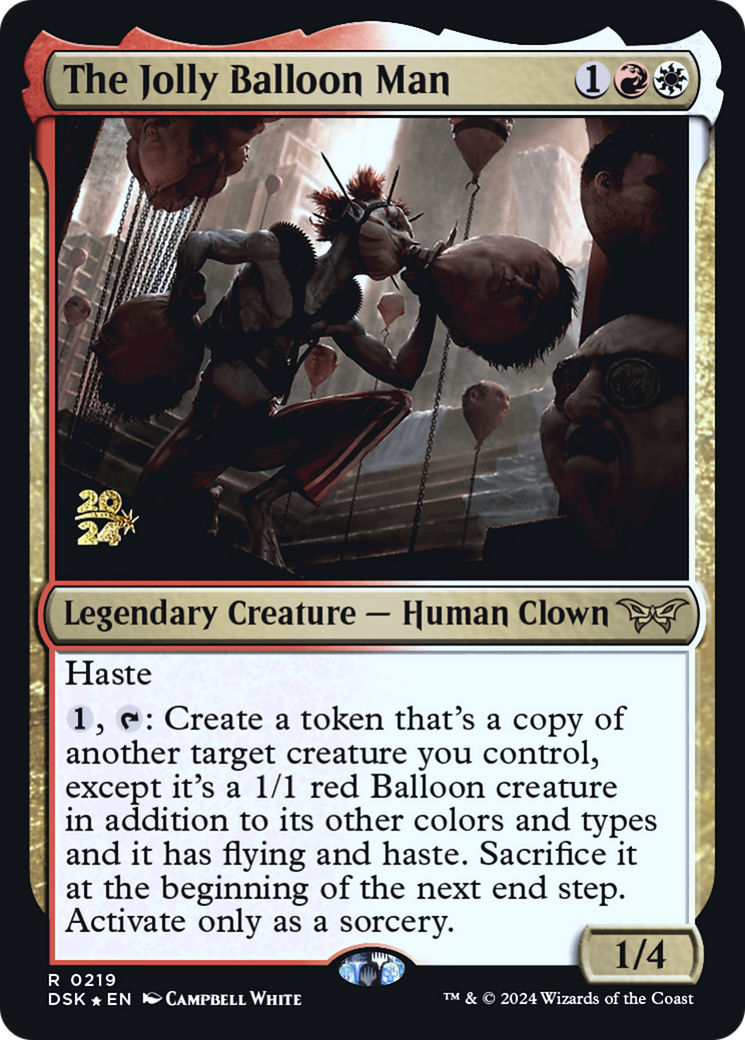 The Jolly Balloon Man (0219) (Prerelease) - Foil