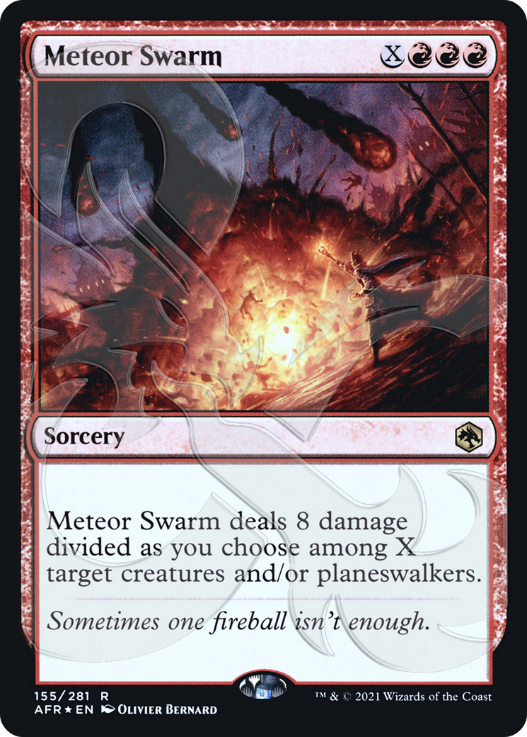 Meteor Swarm (155) (Ampersand) - Foil