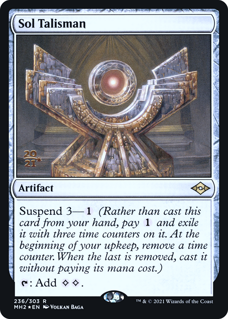Sol Talisman (236) (Prerelease) - Foil