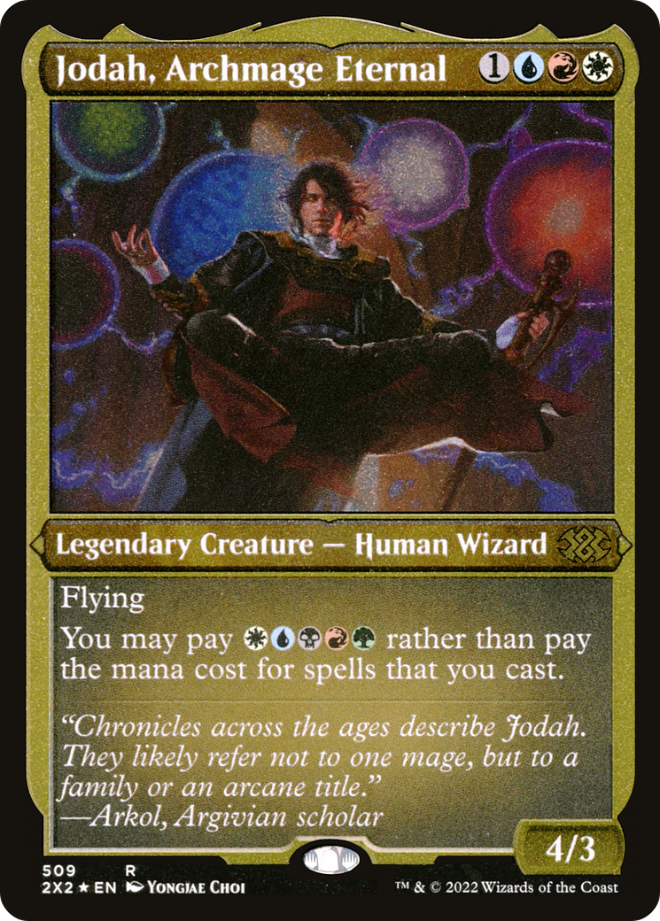 Jodah, Archmage Eternal - Foil Etched