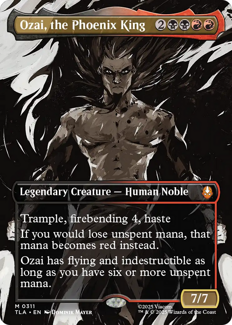 Ozai, the Phoenix King (0311) (Borderless) - Foil tla