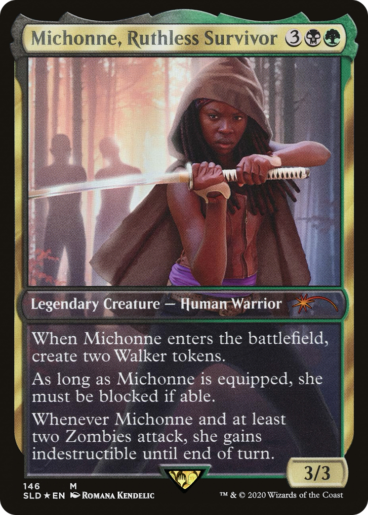 Michonne, Ruthless Survivor (146) - Foil