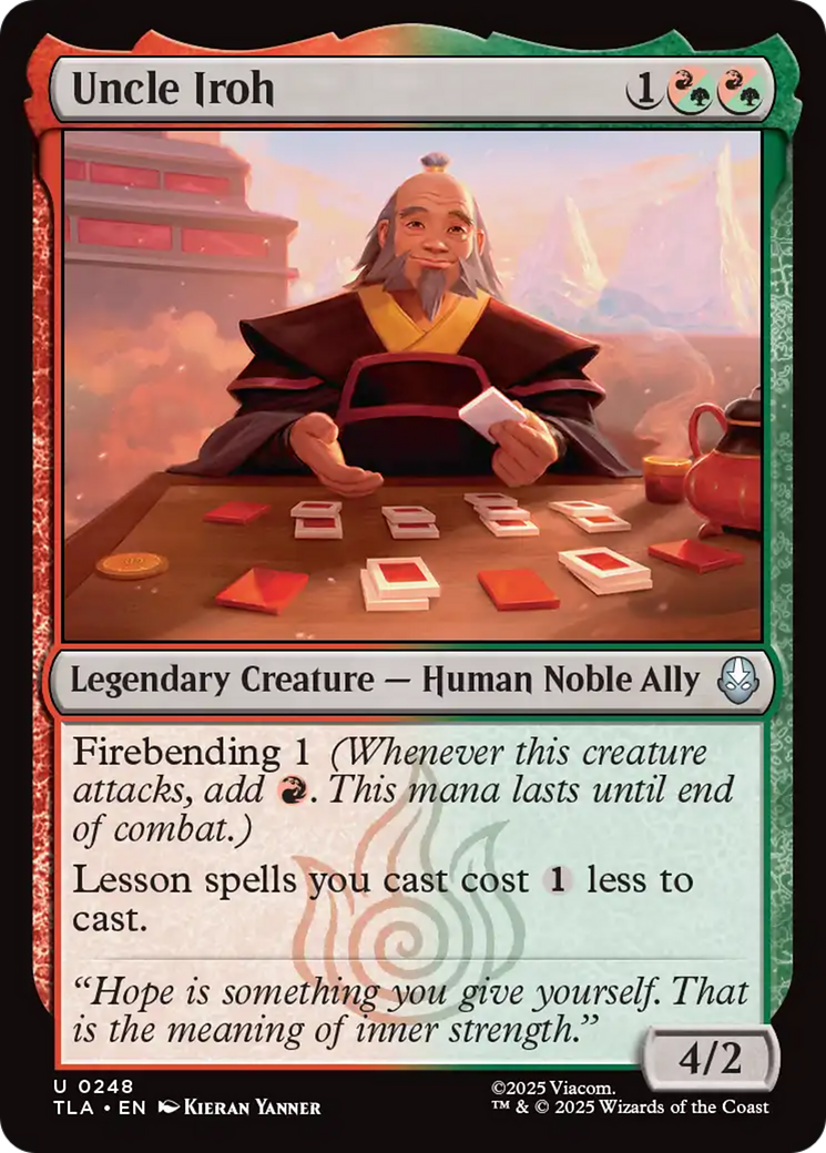 Uncle Iroh - Foil tla