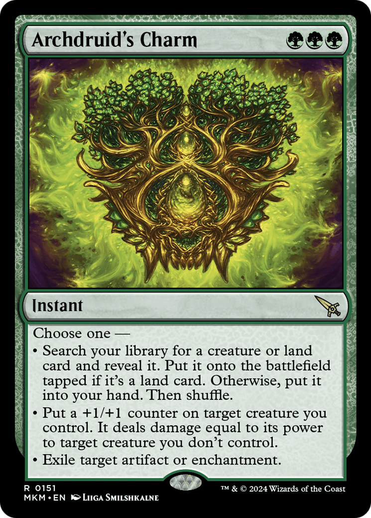 Archdruid's Charm - Foil