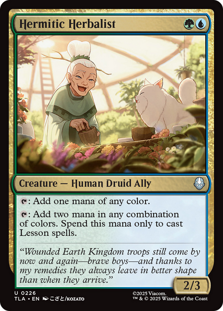 Hermitic Herbalist - Foil tla