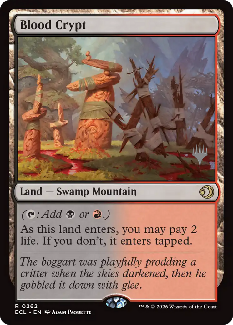 Blood Crypt (0262) (Promo Pack) (PECL)