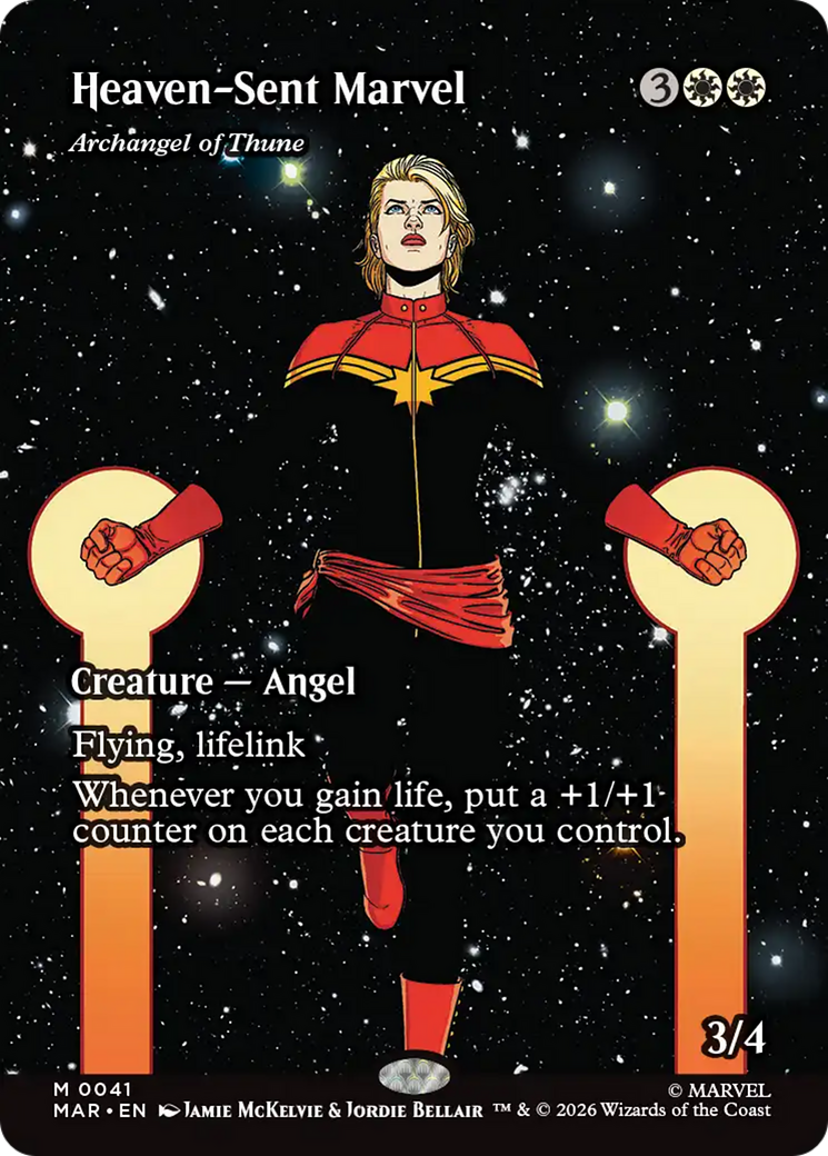 Archangel of Thune (0041) (Borderless) (MAR) - Foil