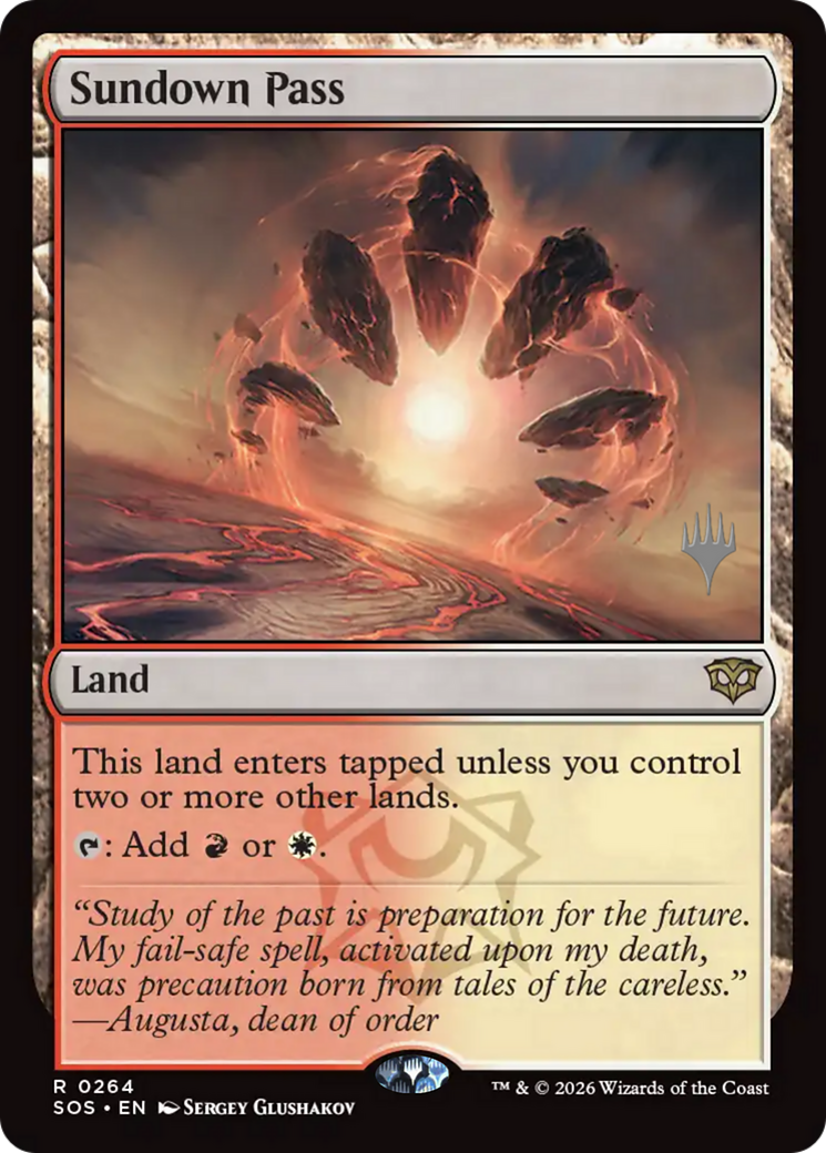 Sundown Pass (0264) (Promo Pack) (PSOS)