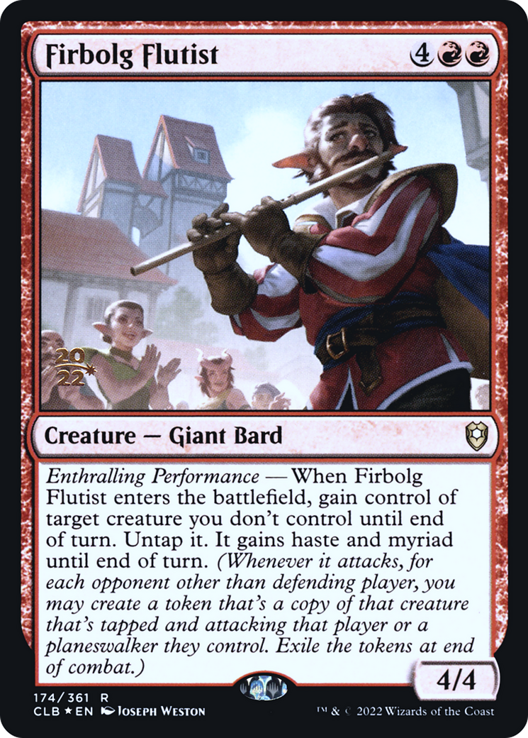 Firbolg Flutist (174) (Prerelease) - Foil