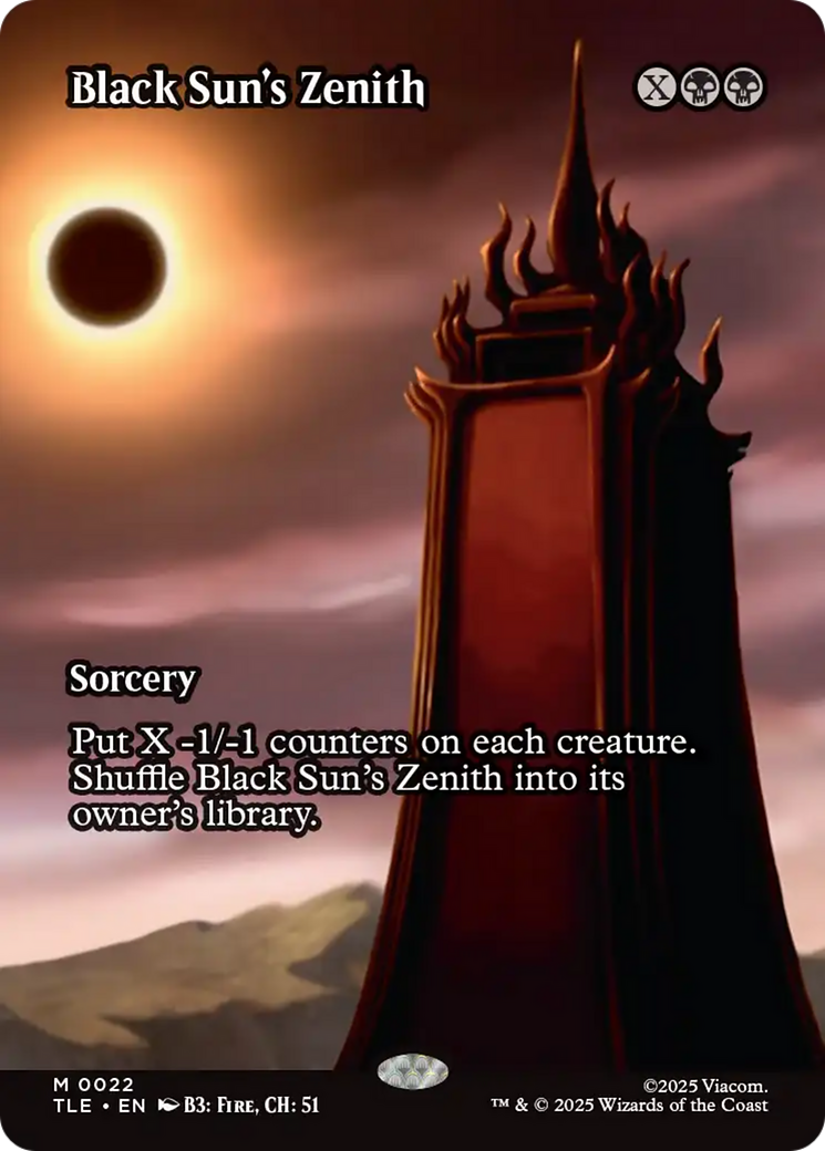 Black Sun's Zenith (0022) (Borderless) tle