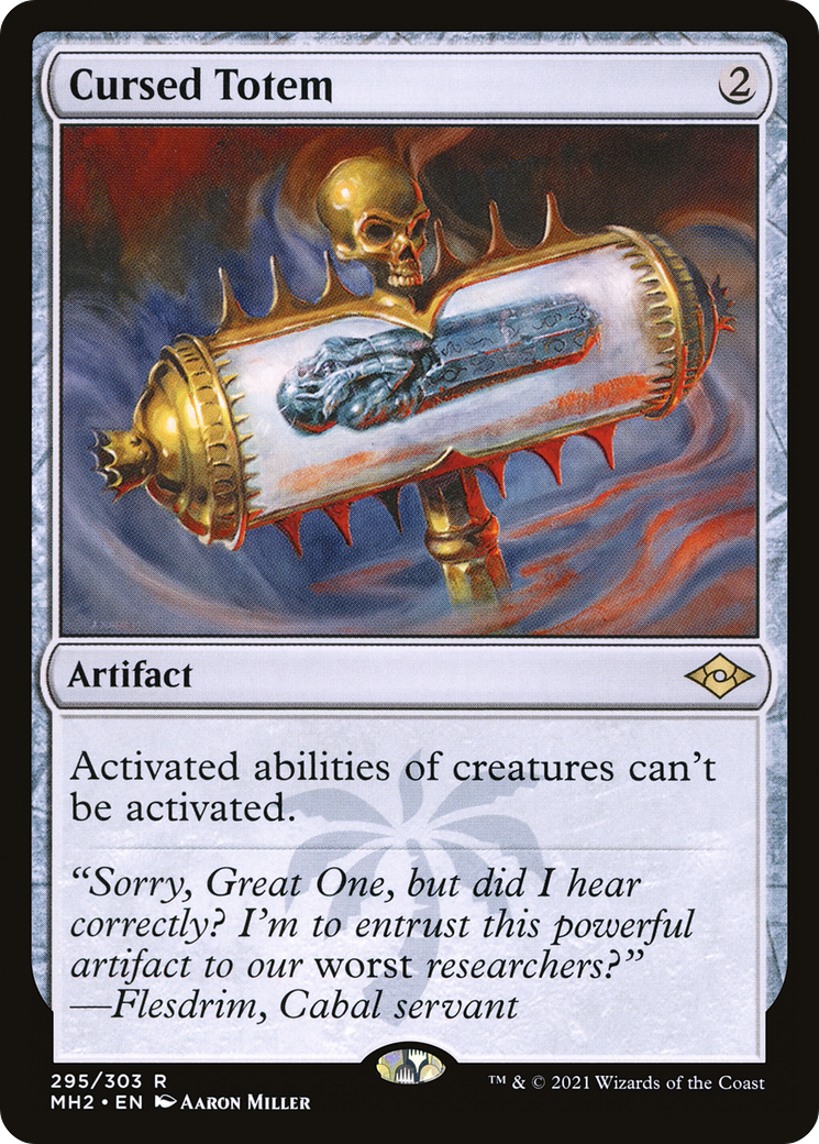 Cursed Totem - Foil Etched