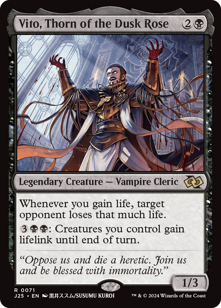 Vito, Thorn of the Dusk Rose (Anime)