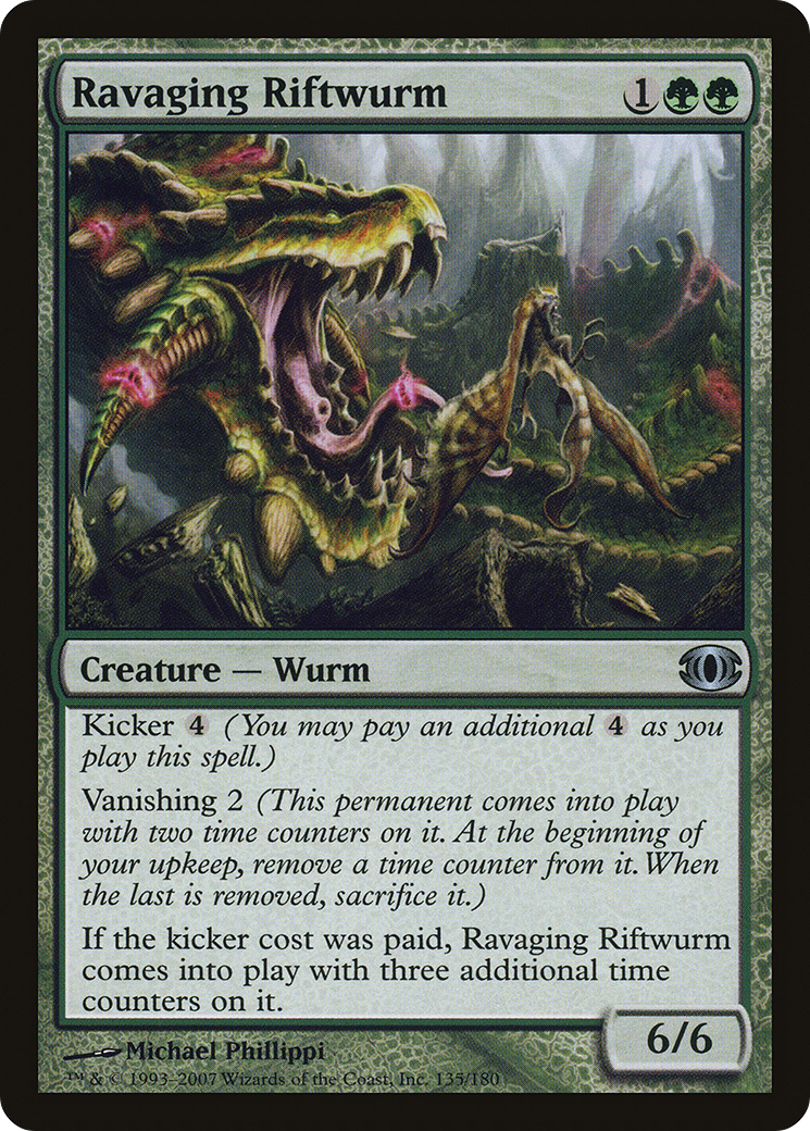 Ravaging Riftwurm - Foil