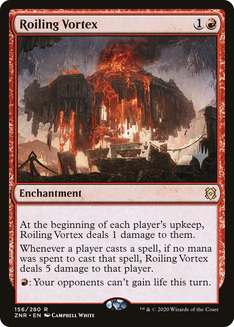 Roiling Vortex (156) (Promo Pack) - Foil