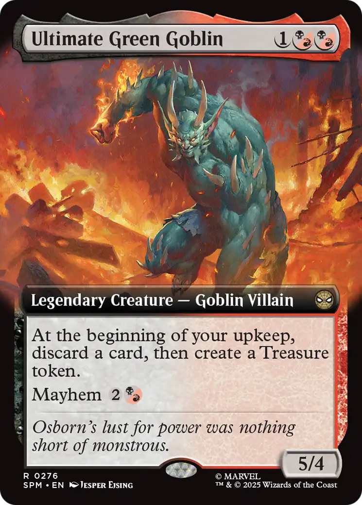 Ultimate Green Goblin (0276) (Extended Art) - Foil