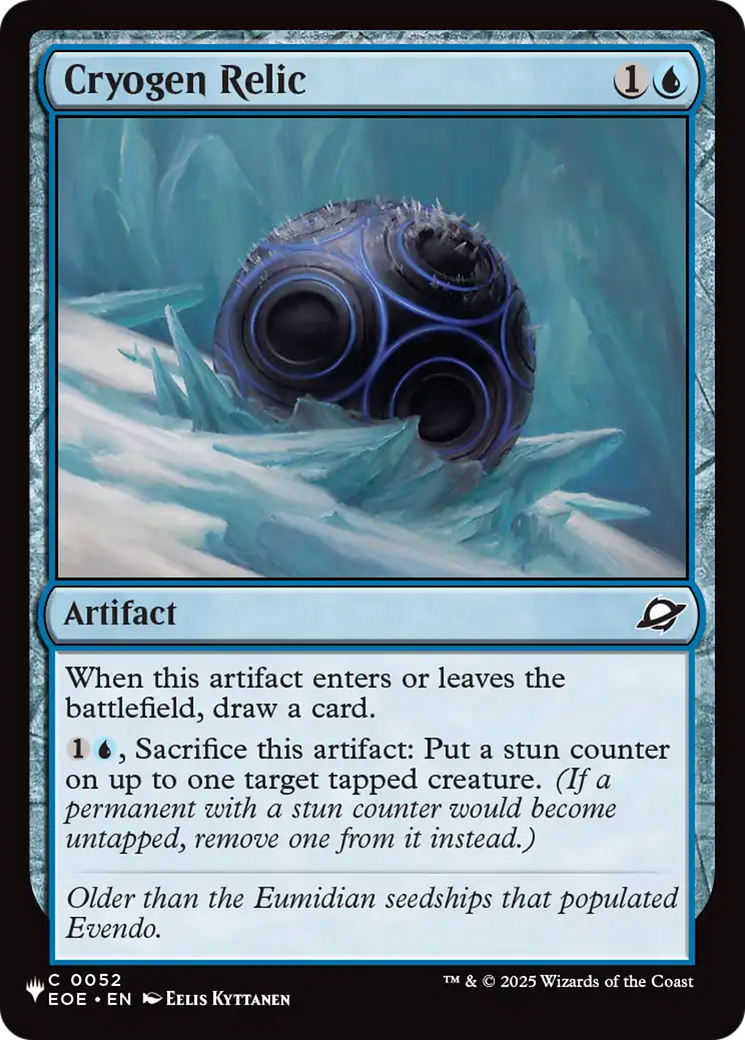 Cryogen Relic (EOE-52) (PLST)