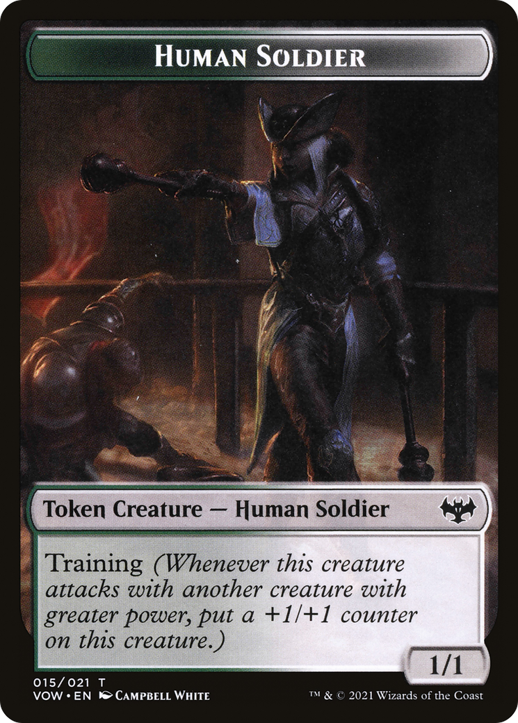 Human Soldier Token (015)
