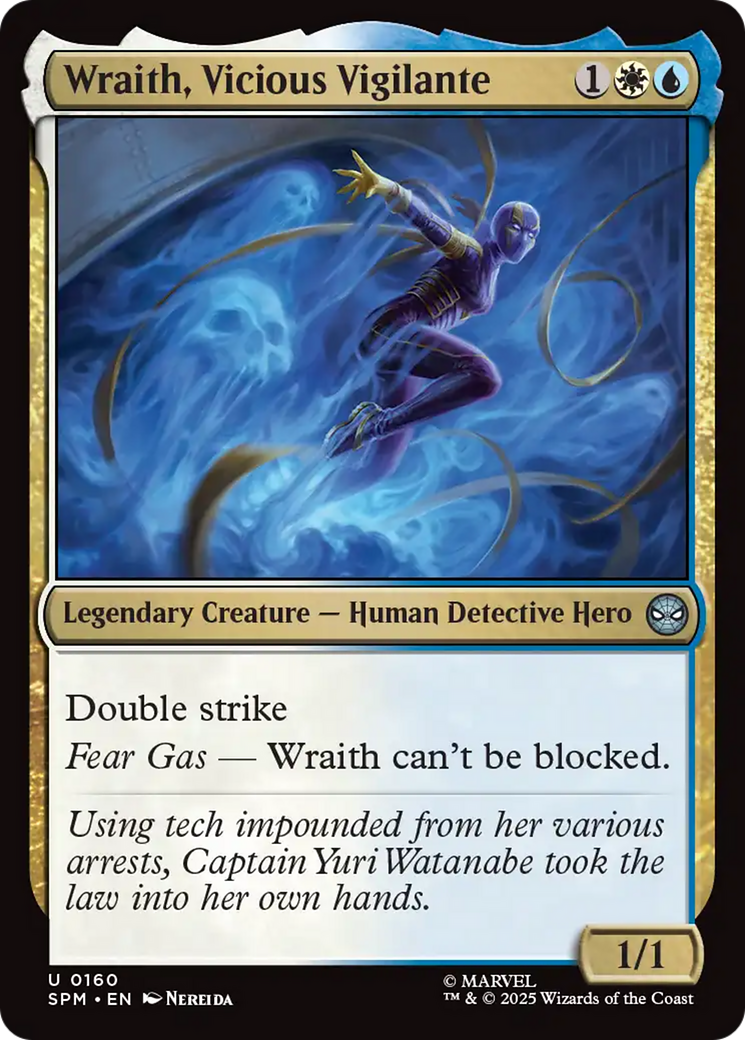 Wraith, Vicious Vigilante - Foil