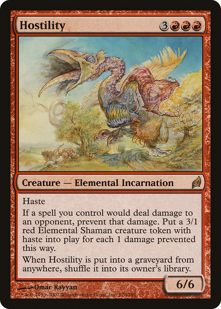 Hostility - Foil