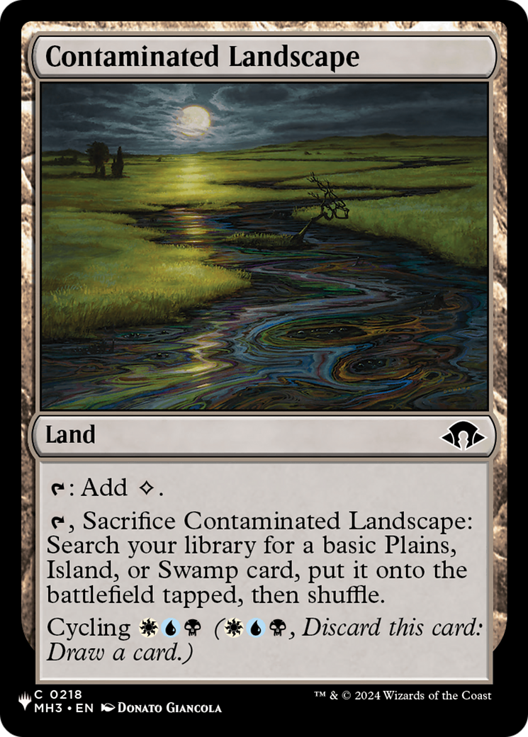Contaminated Landscape (MH3-0218) (PLST)