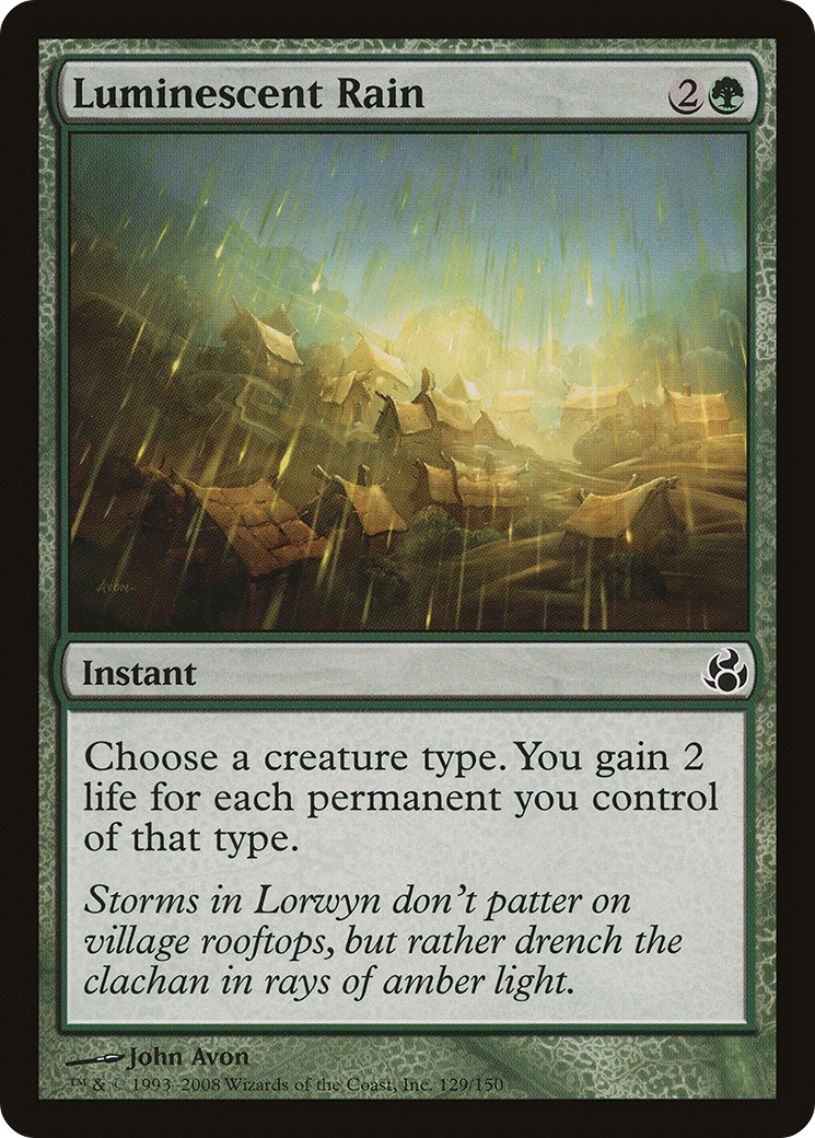 Luminescent Rain - Foil