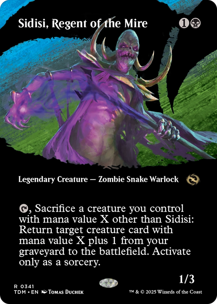 Sidisi, Regent of the Mire (0341) (Borderless) - Foil