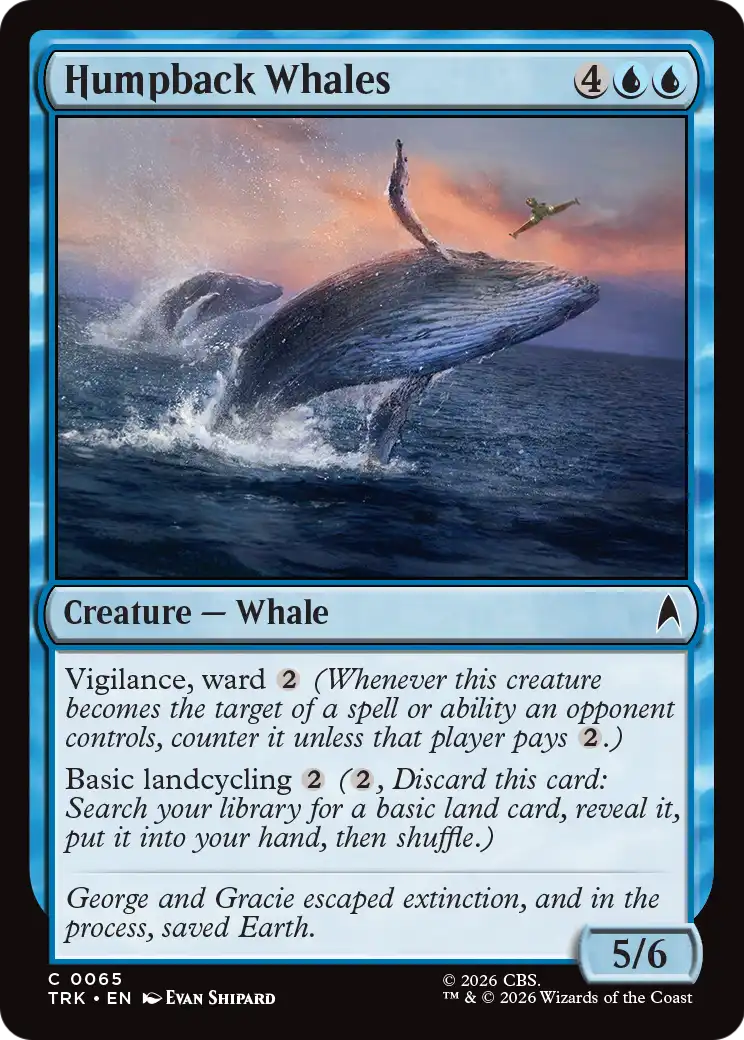 Humpback Whales (TRK) - Foil