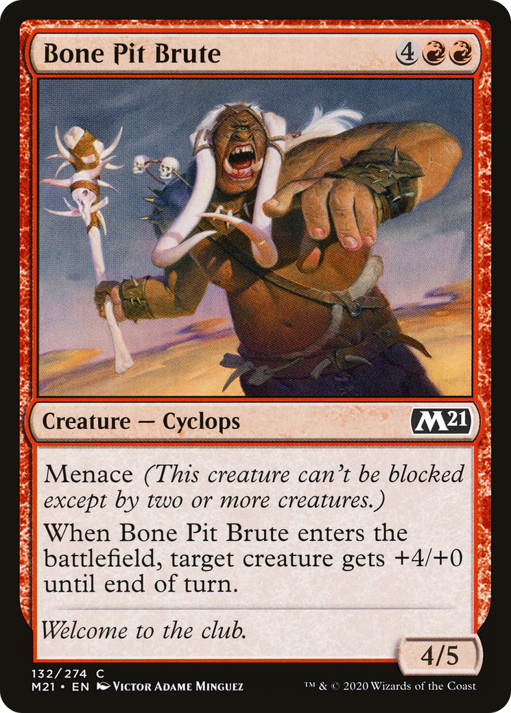 Bone Pit Brute - Foil