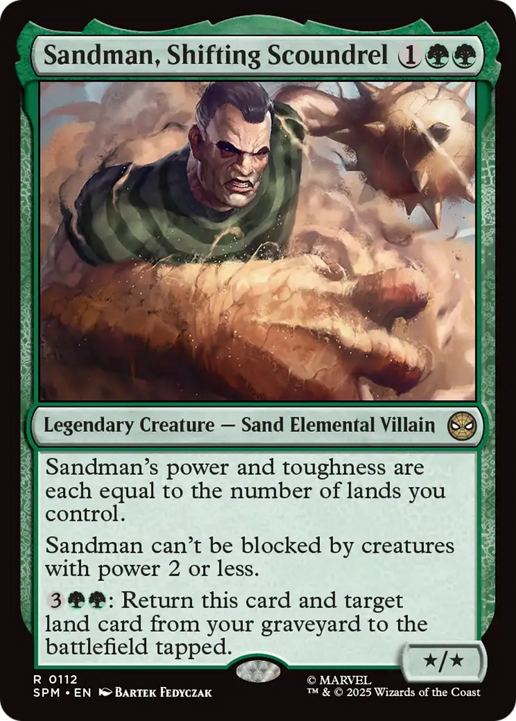 Sandman, Shifting Scoundrel - Foil