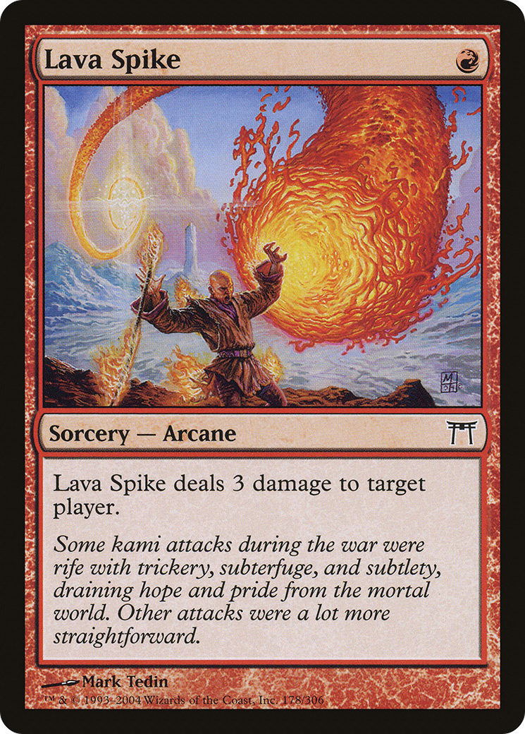 Lava Spike - Foil